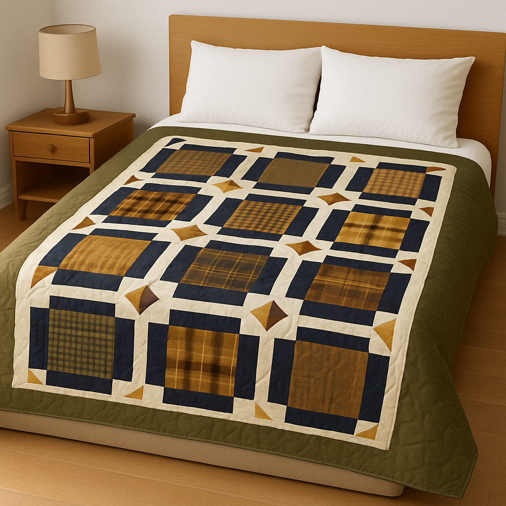 SelloraX - Memories in Plaid A timeless  Quilt Pattern