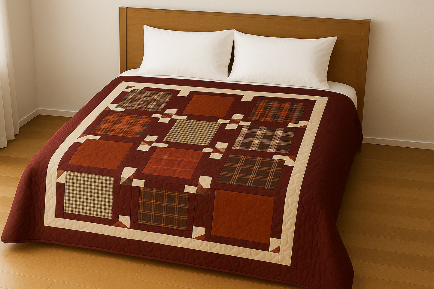 SelloraX - Memories in Plaid A timeless  Quilt Pattern