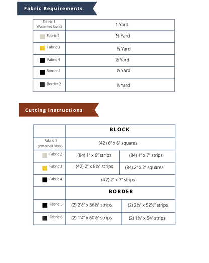 SelloraX -   SUNSHINE FRAMES – QUILT PATTERN (DIGITAL DOWNLOAD)