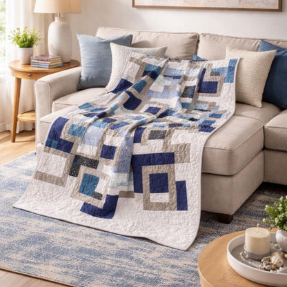Skyline Squares Quilt Pattern